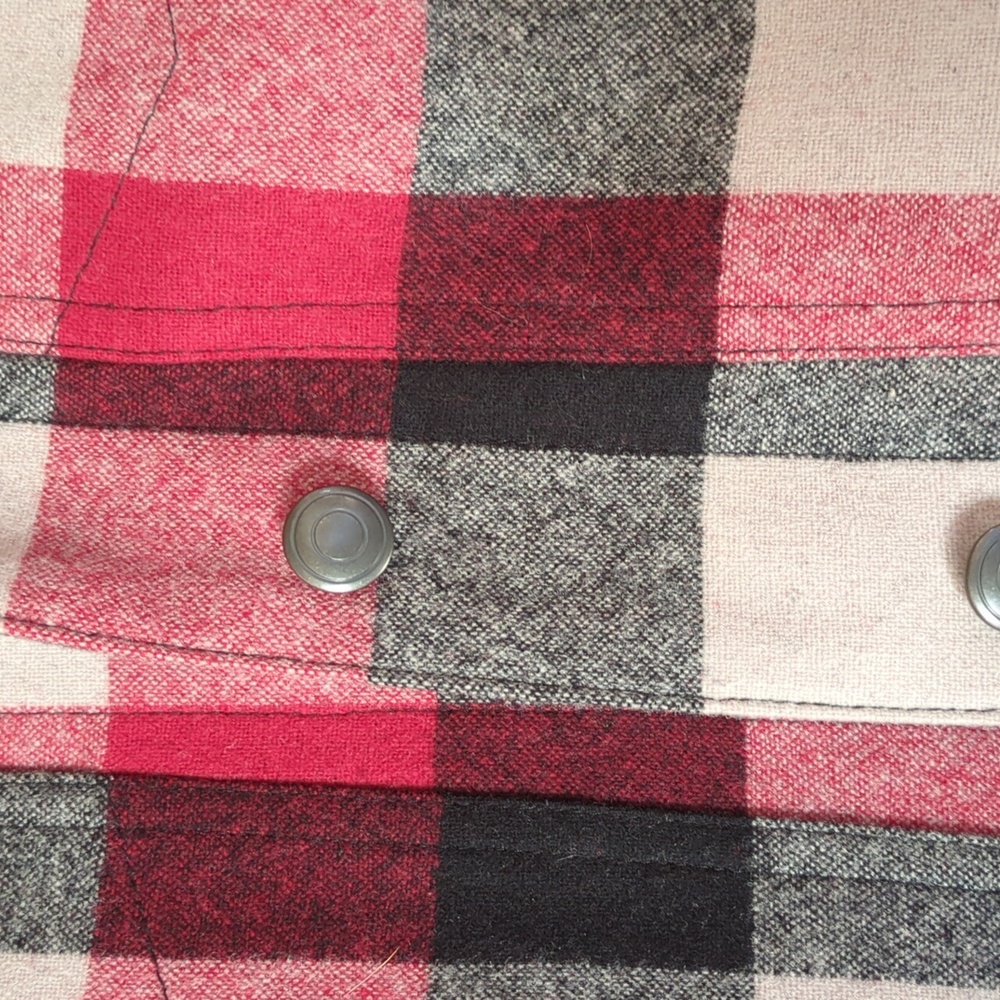 New & Rare Pendleton Wool Jacket With Fur Collar - image 8